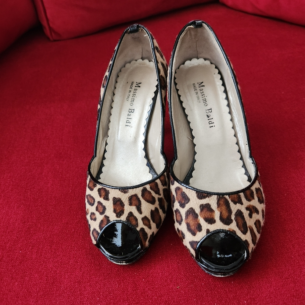 Leopard Print Evening shoes